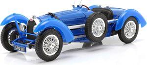 1934 Bugatti Type 59 Blue 1/18 Diecast Model Car by Bburago
