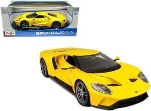 2017 Ford GT Yellow 1/18 Diecast Model Car by Maisto