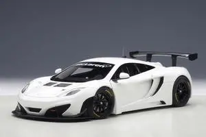 Mclaren 12C GT3 White 1/18 Diecast Model Car by Autoart