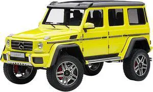 Mercedes Benz G500 4X4 2 Electric Beam/ Yellow 1/18 Model Car by Autoart