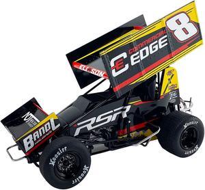 Winged Sprint Car #8 Cory Eliason "Commercial Edge" RSR "High Limit Sprint Car Series" (2024) 1/18 Diecast Model Car by ACME