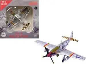 North American P-51B Mustang Aircraft "Sweet Clara II" (1944) United States Army Air Forces 1/72 Diecast Model by Legion