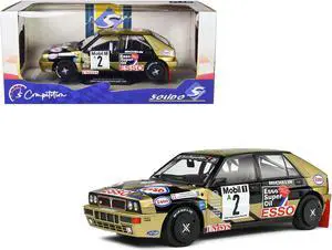 Lancia Delta HF Integrale #2 3rd Place "ADAC Rallye Deutschland" (1989) "Competition" Series 1/18 Diecast Model Car by Solido