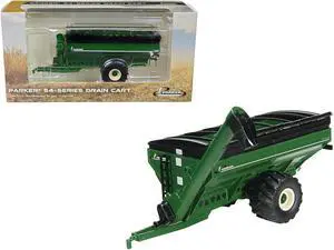 Parker 1154 Grain Cart with Tires Green 1/64 Diecast Model by SpecCast