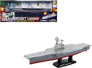Aircraft Carrier with 5 piece Aircraft Set "Battle Zone" Series Diecast Model by Motormax