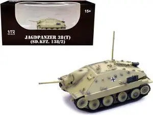 Jagdpanzer 38(T) SD.Kfz. 138/2 Hetzer Tank Destroyer German Army World War II 1/72 Diecast Model by Legion