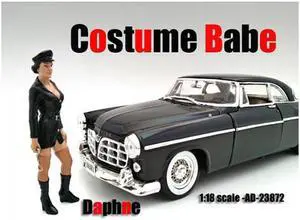 Costume Babe Daphne Figure For 1:18 Scale Models by American Diorama