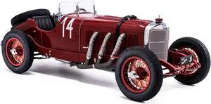 Mercedes Benz SSK #14 Carlos Zatuszek Argentinean Autumn Race (1931) 1/18 Diecast Model Car by CMC