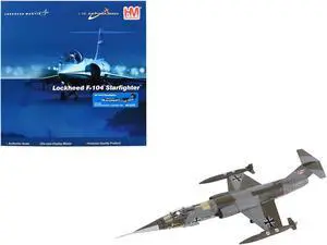Lockheed RF-104G Starfighter Fighter Aircraft "AG 51, Immelmann" (1966) German Luftwaffe 1/72 Diecast Model by Hobby Master
