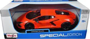 Lamborghini Revuelto Orange "Special Edition" Series 1/18 Diecast Model Car by Maisto