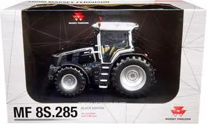 2021 Massey Ferguson 8S.285 Black with Gray Top 1/32 Diecast Model by Universal Hobbies
