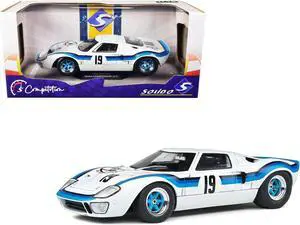Ford GT40 MK.1 RHD #19 Emilio Marta "Angola Championship" (1973) "Competition" Series 1/18 Diecast Model Car by Solido