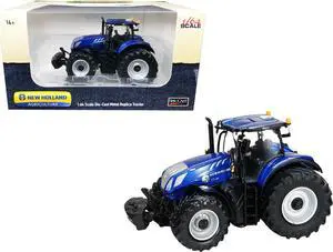 New Holland Blue Power T7.315 Tractor Blue Metallic 1/64 Diecast Model by SpecCast