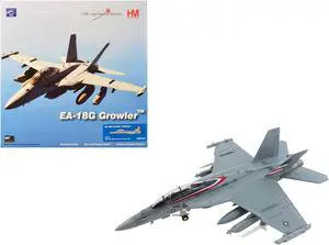 Boeing EA-18G Growler Aircraft "VAQ-140 Patriots, USS Harry S. Truman" (2015) US Navy 1/72 Diecast Model by Hobby Master