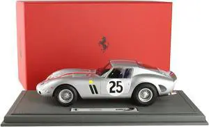Ferrari 250 GTO #25 "Night Version" "24 Hrs Le Mans" (1963) w/DISPLAY Ltd Ed to 72 pieces 1/18 Model Car by BBR