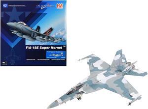 Boeing F/A-18E Super Hornet Fighter Aircraft Cloud Scheme, VFC-12 Fighting Omars 2023 US Navy 1/72 Diecast Model by Hobby Master