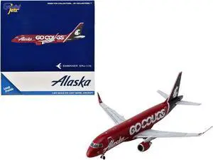 Embraer ERJ-175 Commercial Aircraft "Alaska Airlines/Horizon" Red with Gray Tail 1/400 Diecast Model Airplane by GeminiJets