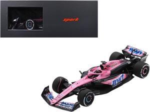 Alpine A523 #31 Esteban Ocon "BWT" Formula One F1 Saudi Arabian GP (2023) with Acrylic Display Case 1/18 Model Car by Spark