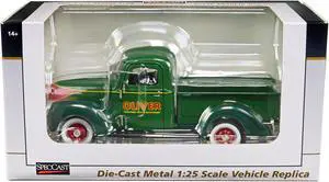 1940 Ford Pickup Truck "Oliver" Dark and Light Green 1/25 Diecast Model Car by SpecCast