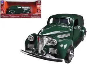 1939 Chevrolet Sedan Delivery Green 1/32 Diecast Car Model by New Ray