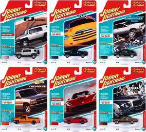 "Classic Gold Collection" 2022 Set A of 6 Cars Release 3 1/64 Diecast Model Cars by Johnny Lightning