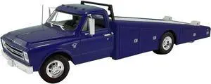 1967 Chevrolet C30 Ramp Truck Blue Limited Edition to 312 pieces Worldwide 1/18 Diecast Model Car by ACME