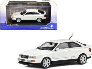 1992 Audi Coupe S2 Pearl White Metallic 1/43 Diecast Model Car by Solido