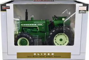 Oliver 1855 Front Wheel Assist Tractor Green "Classic Series" 1/16 Diecast Model by SpecCast