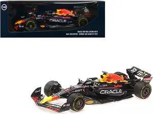 Red Bull Racing RB18 #1 "Oracle" Winner F1 "Abu Dhabi GP" (2022) with Driver Limited Ed 1/18 Diecast Model Car by Minichamps