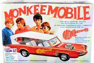 Skill 2 Model Kit Monkeemobile "The Monkees" (1966-1968) TV Series 1/25 Scale Model Car by MPC