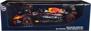 Red Bull Racing RB18 #1 "Oracle" Winner F1 "Hungarian GP" (2022) w/Driver Ltd Ed to 360 pcs 1/18 Diecast Model Car by Minichamps