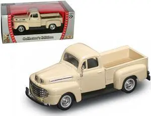 1948 Ford F-1 Pickup Truck Cream 1/43 Diecast Model Car by Road Signature