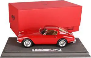 1959 Ferrari 250 SWB GT Berlinetta Paseo Corto Red with DISPLAY CASE Limited Edition to 500 pieces 1/18 Model Car by BBR