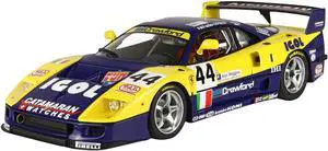Ferrari F40 LM #44 "Ennea SRL Igol" 24 Hours of Le Mans (1996) with DISPLAY CASE Limited Ed to 200 pieces 1/18 Model Car by BBR