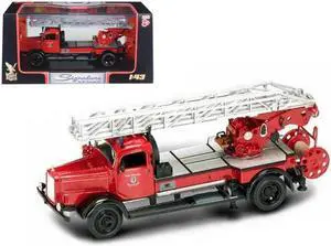 1944 Mercedes Typ L4500F Fire Engine Red 1/43 Diecast Model by Road Signature