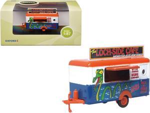 Mobile Food Trailer "Loch-Side Cafe" 1/87 (HO) Diecast Model by Oxford Diecast