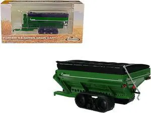 Parker 1154 Grain Cart with Tracks Green 1/64 Diecast Model by SpecCast