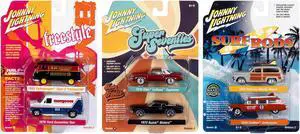Johnny Lightning "2-Packs" 2023 Set B of 6 pieces Release 2 1/64 Diecast Model Cars by Johnny Lightning