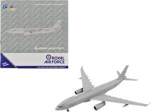 Airbus A330 MRTT Tanker Aircraft "Royal Air Force" Gray "Gemini Macs" Series 1/400 Diecast Model Airplane by GeminiJets