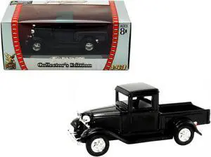 1934 Ford Pickup Truck Black 1/43 Diecast Model Car by Road Signature