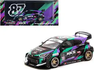 Toyota Yaris KS Racing Performer GR "Hobby43" Series 1/43 Diecast Model Car by Tarmac Works