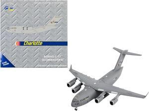 Boeing C-17 Globemaster III Transport Aircraft Gray "Gemini Macs" Series 1/400 Diecast Model Airplane by GeminiJets