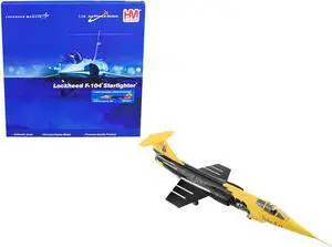 Lockheed F-104G Starfighter Fighter Aircraft "JaboG 33 Farewell" (1985) "Air Power Series" 1/72 Diecast Model by Hobby Master
