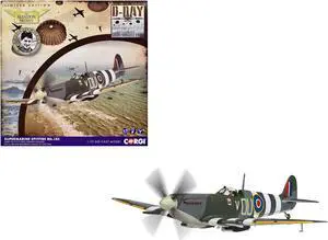 Supermarine Spitfire MkIXe Fighter Aircraft British Royal Air Force "The Aviation Archive" 1/72 Diecast Model by Corgi