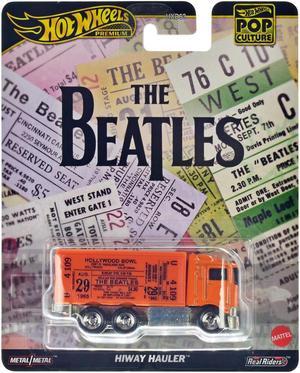 Hiway Hauler Orange with Concert Ticket Graphics "The Beatles" "Pop Culture" Series Diecast Model Car by Hot Wheels