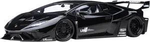 Lamborghini Huracan GT "LB-Silhouette Works" Black 1/18 Model Car by Autoart