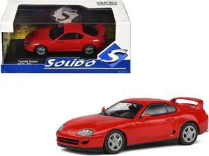 2001 Toyota Supra Mk.4 Red 1/43 Diecast Model Car by Solido