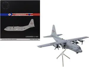 Lockheed C-130H Hercules Transport Aircraft US Air Force Gray 1/200 Diecast Model Airplane by GeminiJets