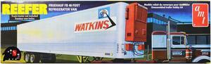Skill 3 Model Kit Fruehauf FB 40' Refrigerated Trailer "Watkins Motor Lines" 1/25 Scale Model by AMT