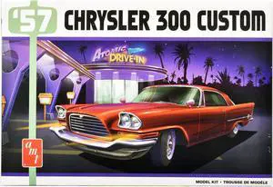 Skill 2 Model Kit 1957 Chrysler 300 Custom 1/25 Scale Model by AMT